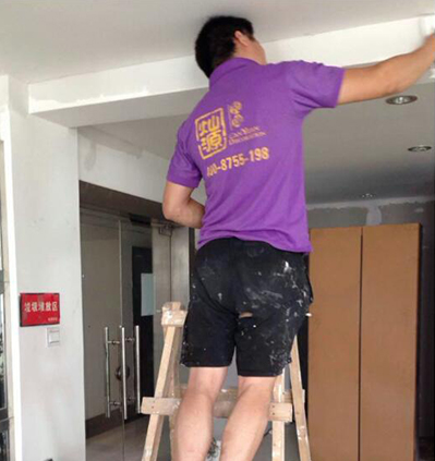 南寧萬達(dá)茂項目部辦公室裝修施工圖-燦源裝飾