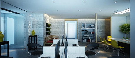 能容納10個人的小型辦公室設(shè)計，你肯定猜不到面積