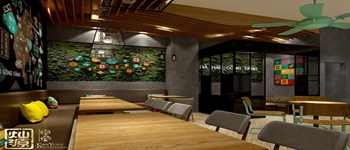 了解了燈光在室內(nèi)空間作用甜品店裝修就成功一大半