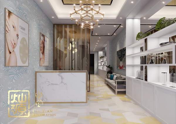 南寧美容院裝修設計：小型美容院怎么設計布局?