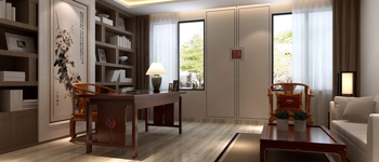 南寧中式辦公室裝修的設(shè)計精髓  燦源裝飾設(shè)計寶典