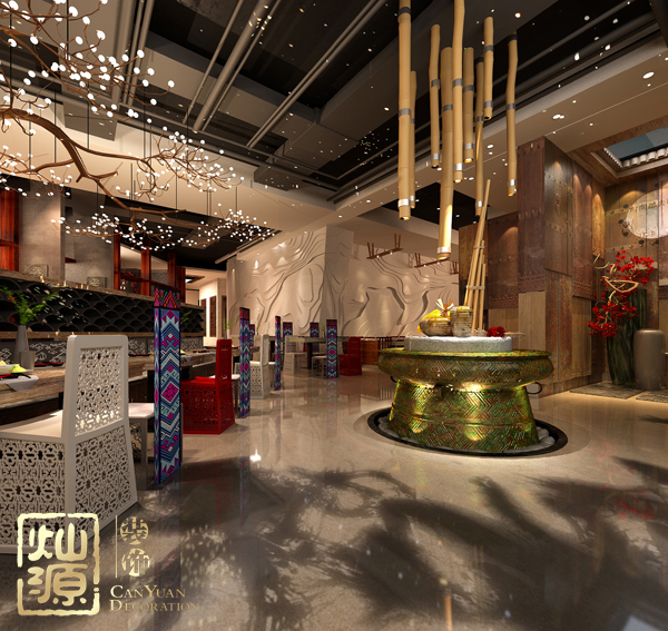 燦源裝飾餐飲空間設(shè)計案例