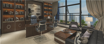 簡約的生命力 --廣西南寧巨緣合工程機械公司新辦公樓裝修案例