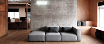 溫暖人性的工業(yè)風(fēng)簡約辦公室設(shè)計賞析