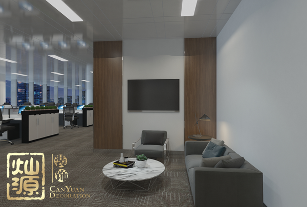 南寧五象新區(qū)會計公司辦公室格局 按需設(shè)計實現(xiàn)效率最大化