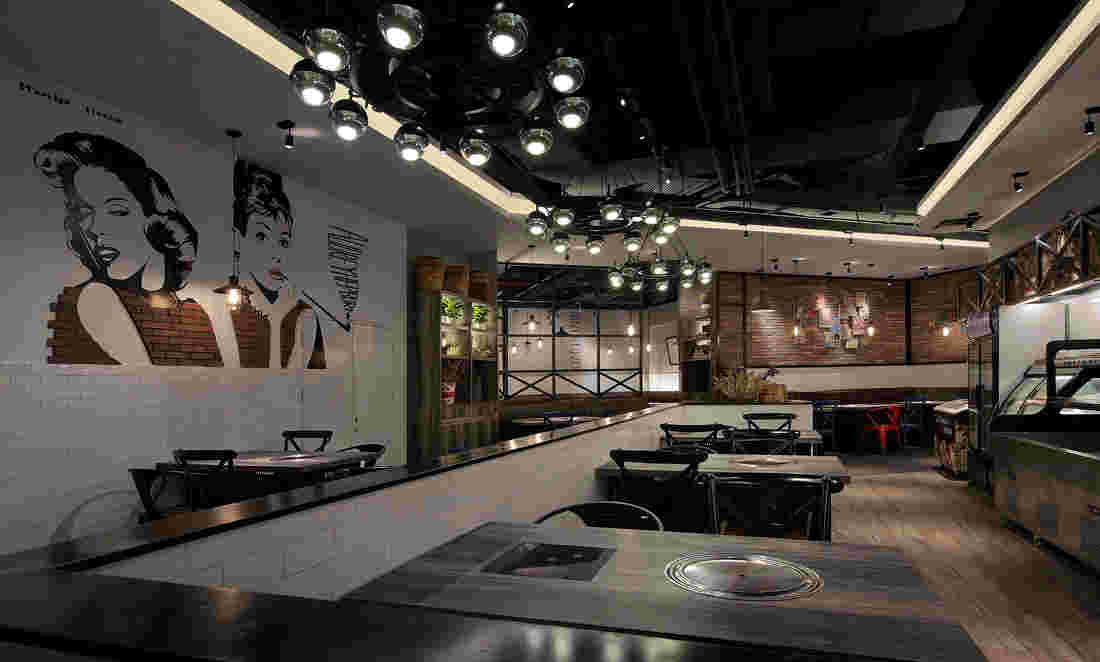 餐廳設計裝修效果圖-燦源 餐廳設計裝修效果圖-燦源