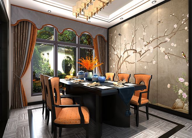 中式餐廳設計重點，每個人都喜歡的古典而優(yōu)雅