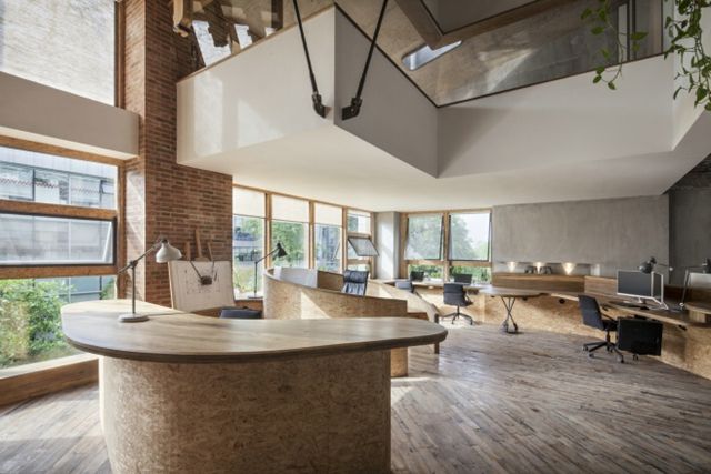 簡(jiǎn)約辦公室裝修圖片