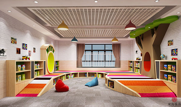 看南寧幼兒園的裝修設(shè)計風格，你的幼兒園裝修早了