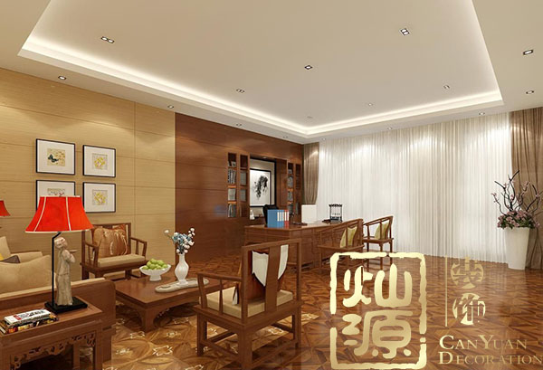 經典傳統(tǒng)風辦公室