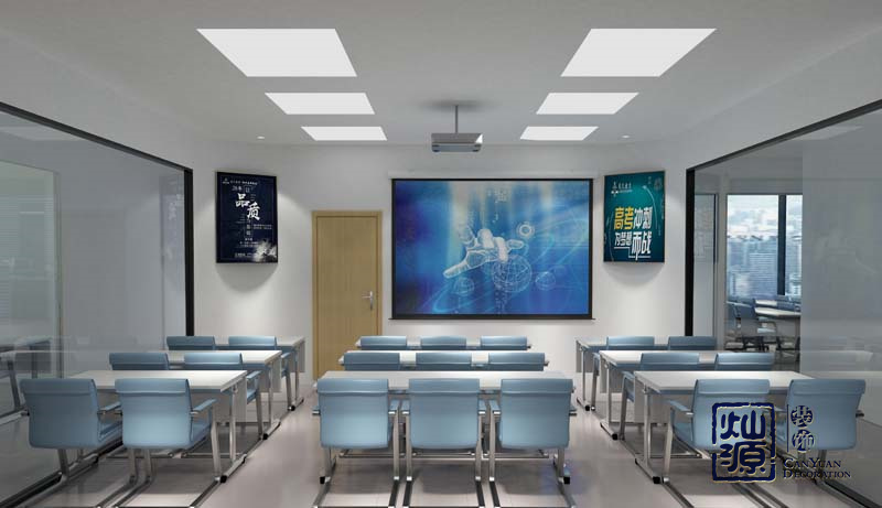 流量型培訓(xùn)學(xué)校裝修設(shè)計效果圖 流量型培訓(xùn)學(xué)校裝修設(shè)計效果圖