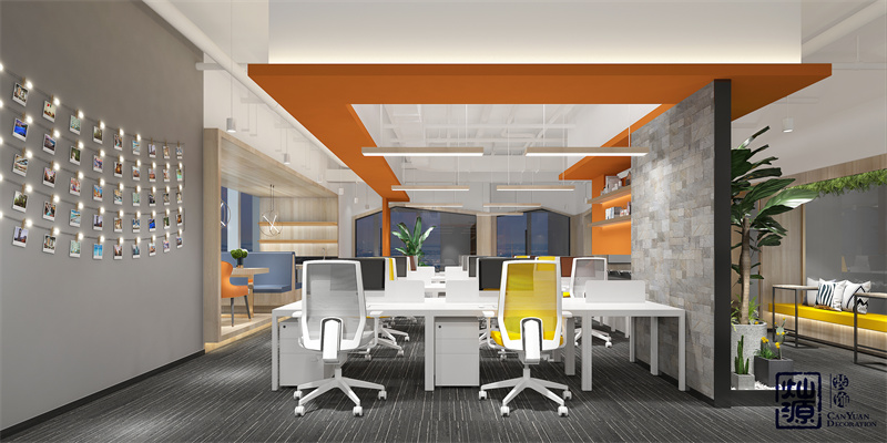 辦公工位沒(méi)創(chuàng)意還不好看？ 吐血整理南寧辦公室裝修辦公區(qū)域效果圖案例鑒賞（三）！