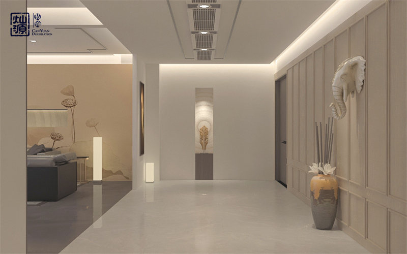 老板辦公室裝修效果圖-過道區(qū)2 老板辦公室裝修效果圖-過道區(qū)2