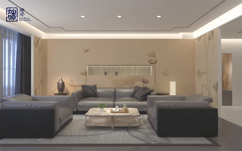 老板辦公室裝修效果圖-休息區(qū) 老板辦公室裝修效果圖-休息區(qū)