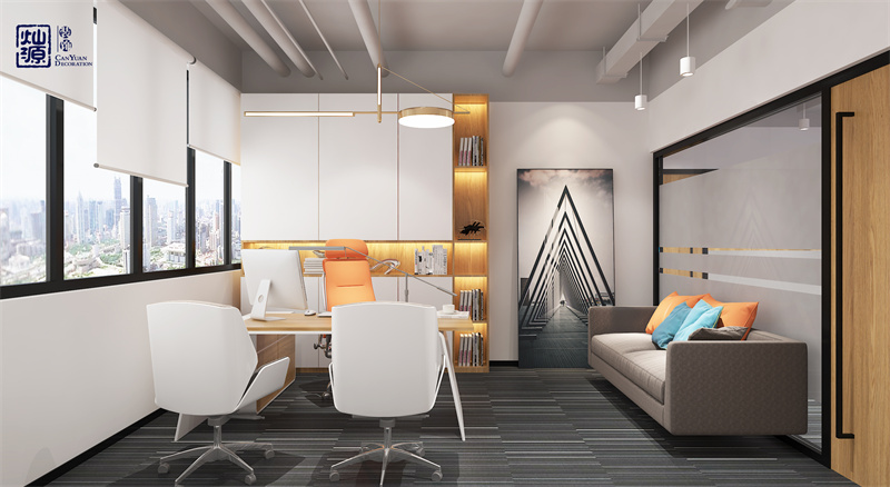 600平裝出900平效果！小平米辦公空間裝修細節(jié)！你值得擁有！