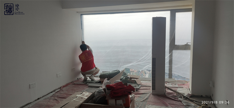 南寧口腔醫(yī)院裝修施工現(xiàn)場(chǎng)