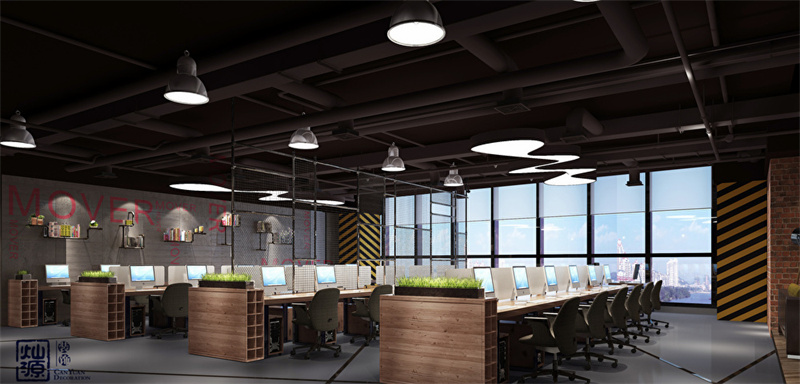 南寧游戲公司辦公室設(shè)計效果圖 南寧游戲公司辦公室設(shè)計效果圖