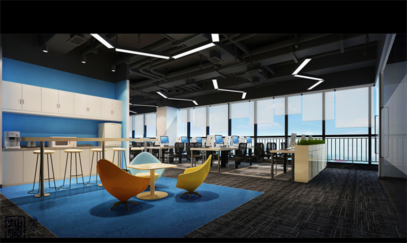 南寧游戲公司辦公室設(shè)計效果圖 南寧游戲公司辦公室設(shè)計效果圖