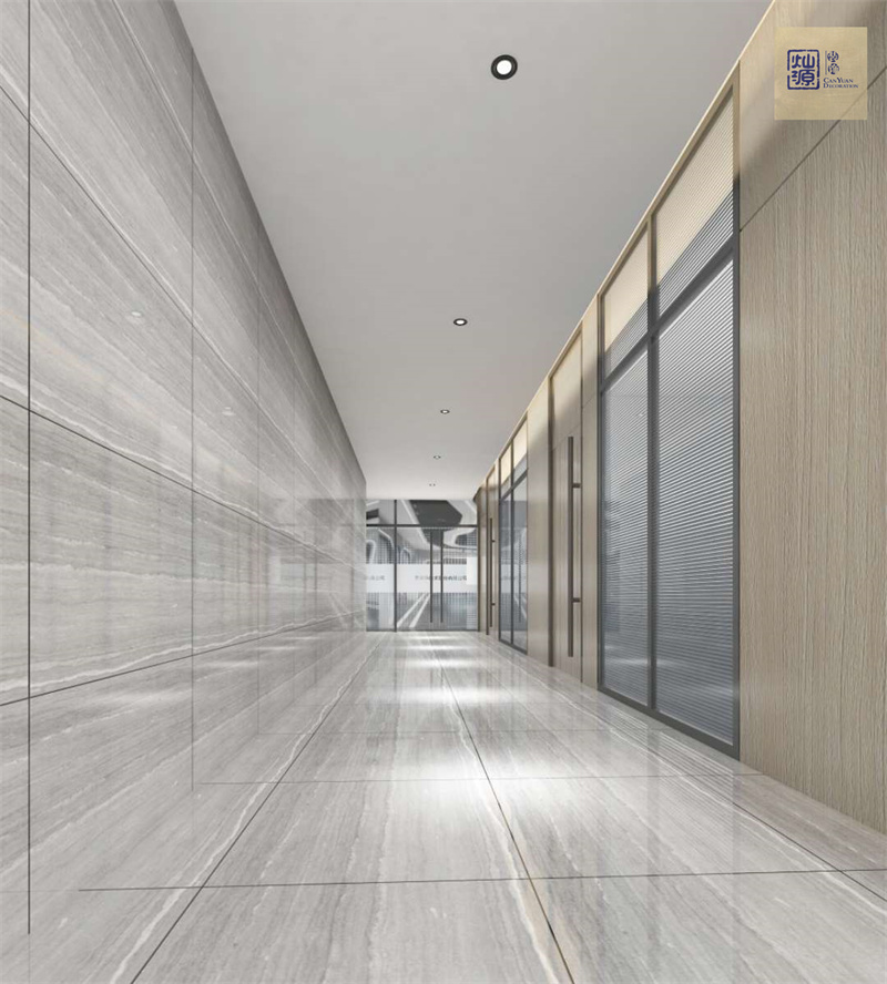  南寧辦公室裝修公司&mdash;燦源裝飾走廊設(shè)計(jì)效果圖