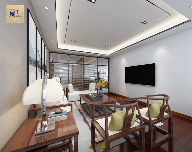 南寧辦公室裝修公司&mdash;燦源裝飾設(shè)計(jì)效果圖