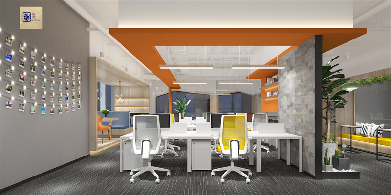 南寧辦公室裝修公司&mdash;燦源裝飾設(shè)計(jì)效果圖