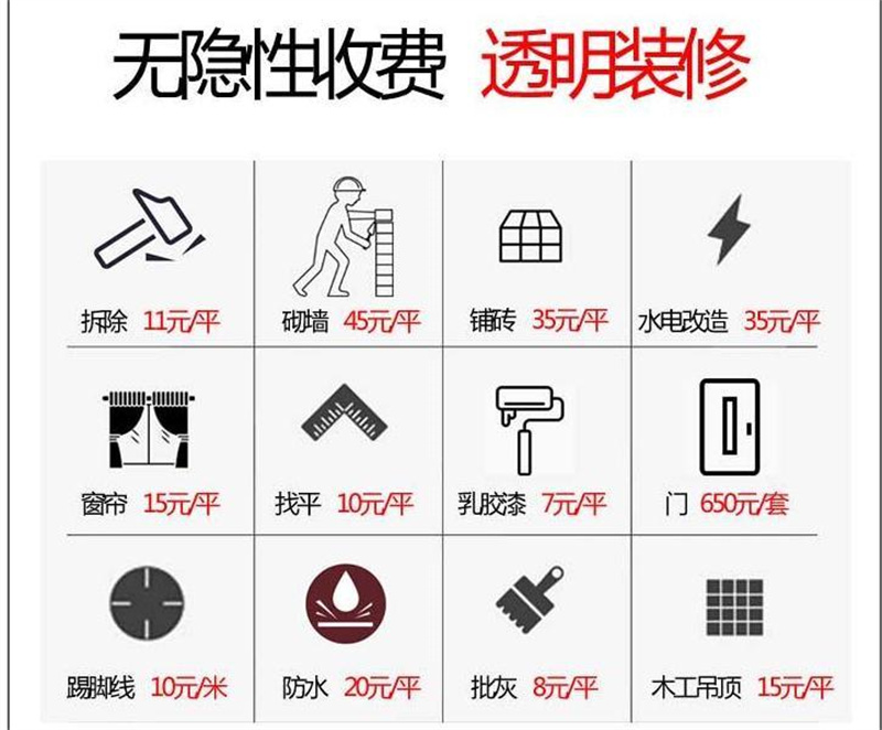 說(shuō)8w就8w，堅(jiān)決不多出一分預(yù)算以外的錢！是我對(duì)南寧裝修公司的底線！