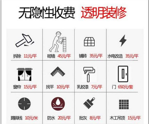 南寧辦公室裝修公司&mdash;燦源裝飾全透明價(jià)格