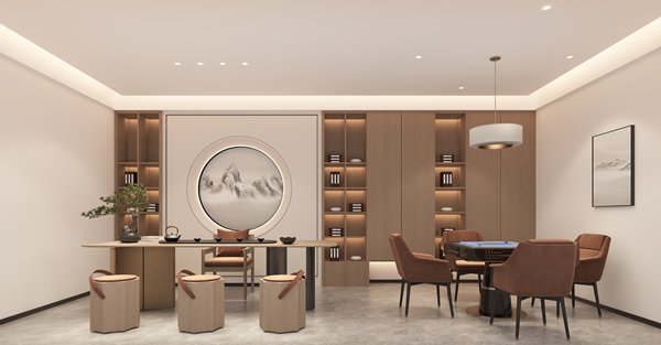 南寧會所設(shè)計裝修效果圖&mdash;燦源裝飾