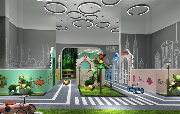 大人小孩都喜歡的南寧幼兒園室內(nèi)設(shè)計，黃校長說今年招生全靠它！