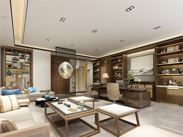 辦公室設計裝修效果圖&mdash;燦源裝飾