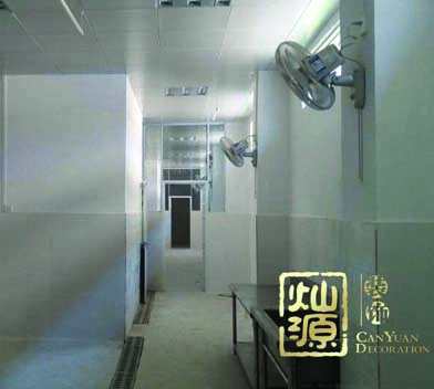 酸品王食品廠(chǎng)廠(chǎng)房裝修施工案例-燦源裝飾