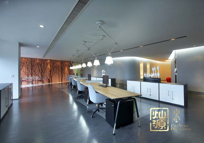 南寧創(chuàng)意辦公室設(shè)計公共辦公區(qū)