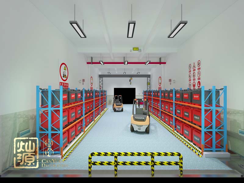 廣西太古可口可樂(lè)飲料有限公司叉車(chē)充電車(chē)間、維修車(chē)間改造設(shè)計(jì)案例