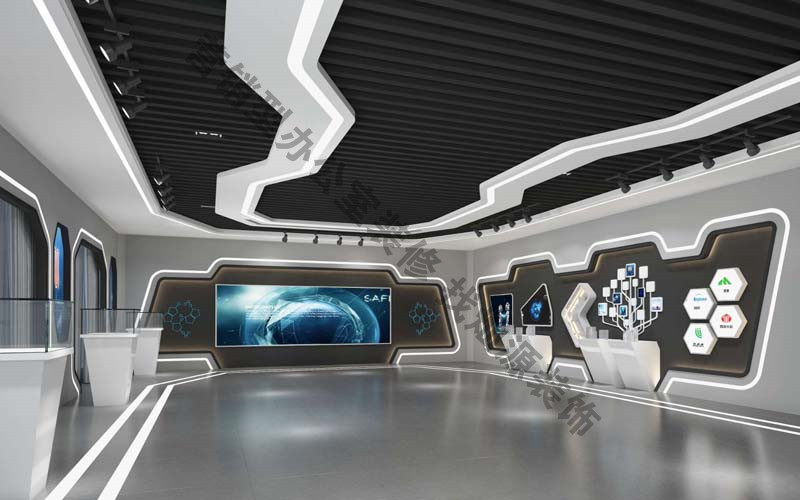 企業(yè)展廳設(shè)計裝修效果圖