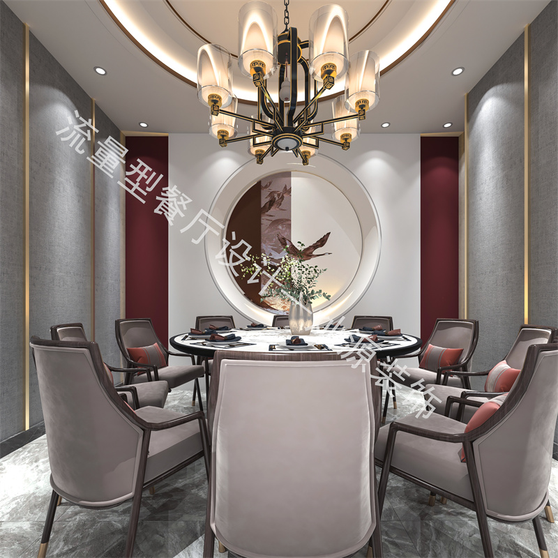 流量型餐廳設(shè)計(jì)效果圖&mdash;燦源裝飾