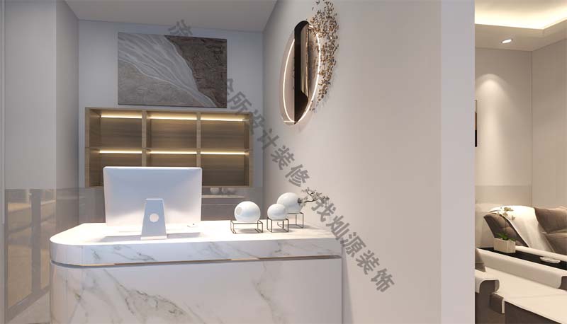 南寧足浴按摩會所設計裝修效果圖&mdash;大廳