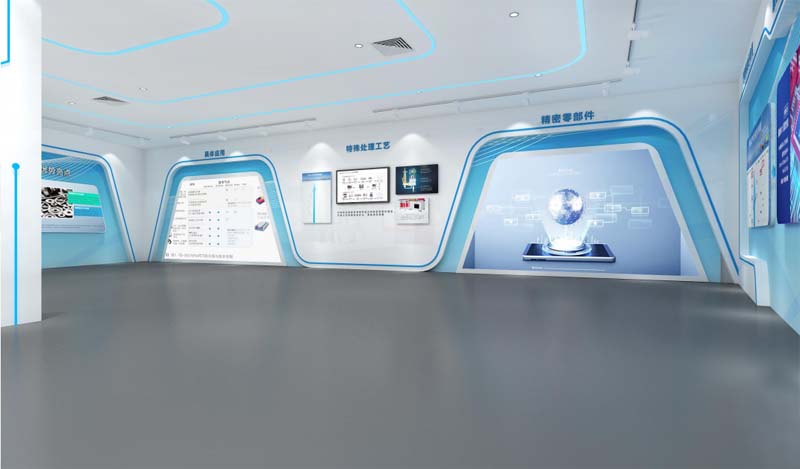 南寧企業(yè)展廳設(shè)計裝修效果圖&mdash;燦源裝飾