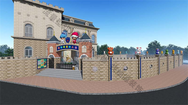 南寧幼兒園設(shè)計效果圖&mdash;燦源裝飾